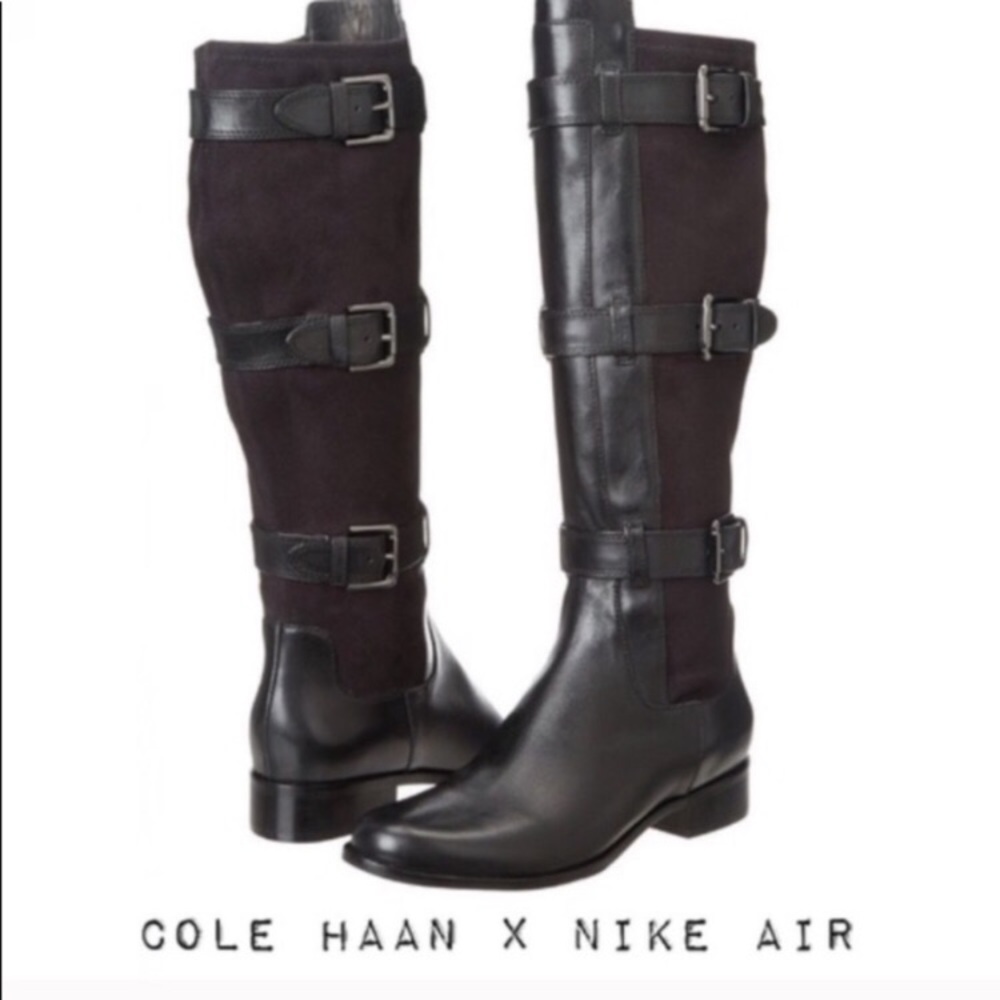 Cole Haan Nike Air Avalon Buckle Boots